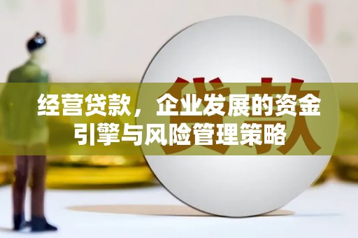 石鼓经营贷款，企业发展的资金引擎与风险管理策略