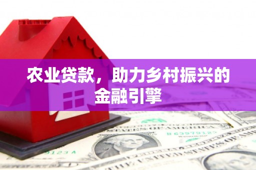 石鼓农业贷款，助力乡村振兴的金融引擎