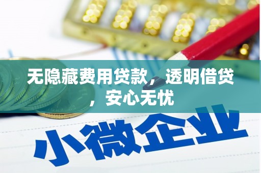 石鼓无隐藏费用贷款，透明借贷，安心无忧