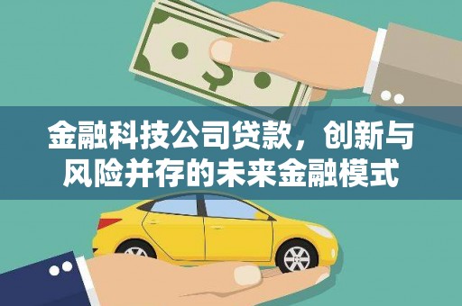 石鼓金融科技公司贷款，创新与风险并存的未来金融模式
