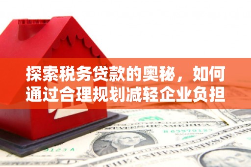 石鼓探索税务贷款的奥秘，如何通过合理规划减轻企业负担