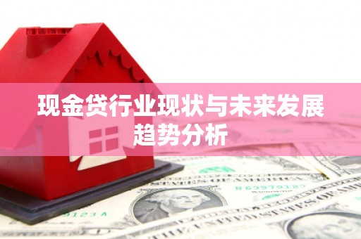 石鼓现金贷行业现状与未来发展趋势分析