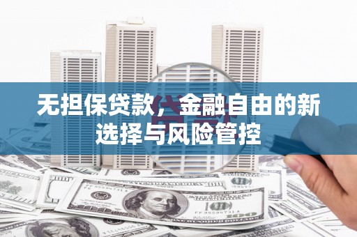 石鼓无担保贷款，金融自由的新选择与风险管控
