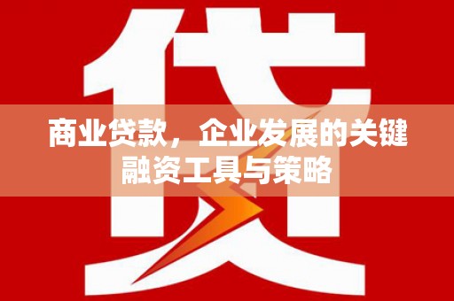 石鼓商业贷款，企业发展的关键融资工具与策略