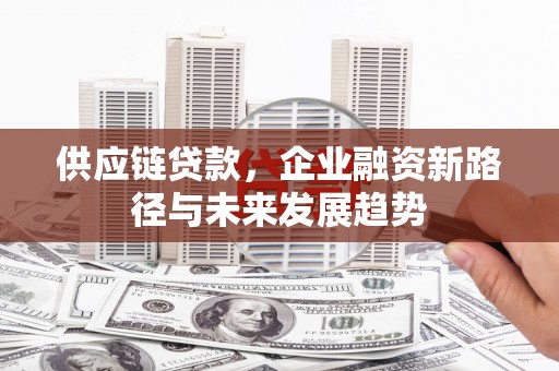 石鼓供应链贷款，企业融资新路径与未来发展趋势