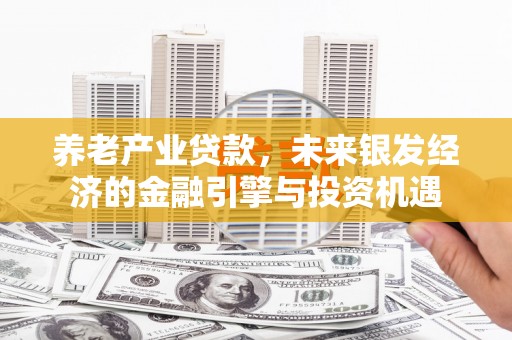 石鼓养老产业贷款，未来银发经济的金融引擎与投资机遇