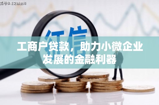石鼓工商户贷款，助力小微企业发展的金融利器