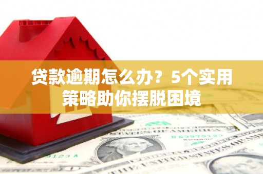 石鼓贷款逾期怎么办？5个实用策略助你摆脱困境