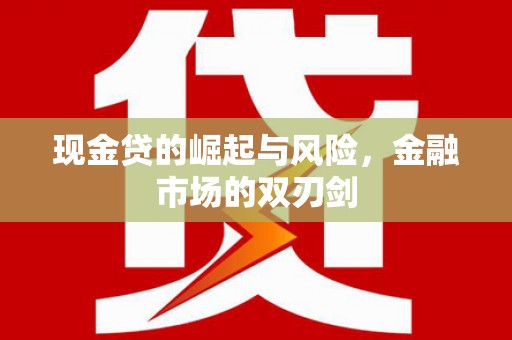 石鼓现金贷的崛起与风险，金融市场的双刃剑