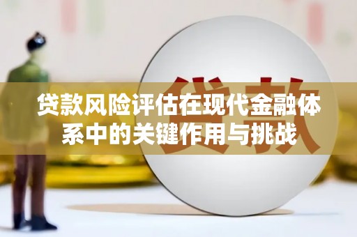 石鼓贷款风险评估在现代金融体系中的关键作用与挑战