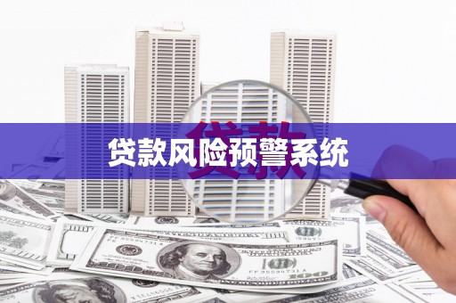石鼓贷款风险预警系统