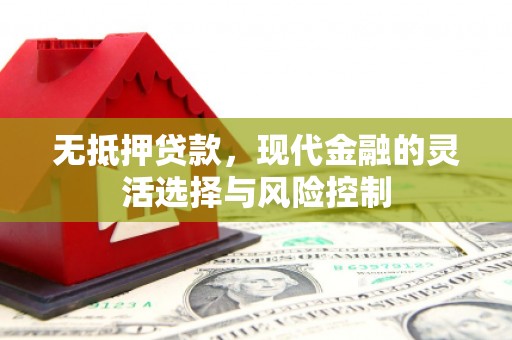石鼓无抵押贷款，现代金融的灵活选择与风险控制