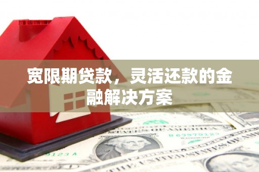 石鼓宽限期贷款，灵活还款的金融解决方案