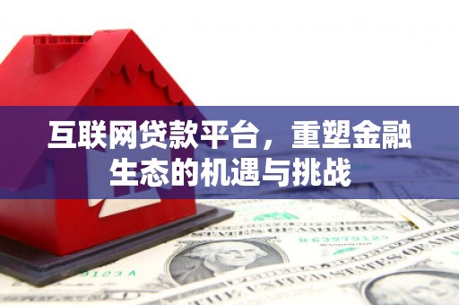 石鼓互联网贷款平台，重塑金融生态的机遇与挑战