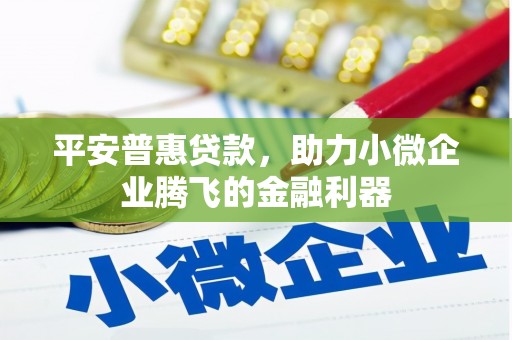 石鼓平安普惠贷款，助力小微企业腾飞的金融利器