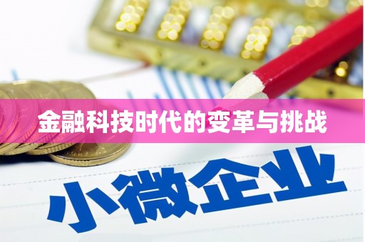 石鼓金融科技时代的变革与挑战