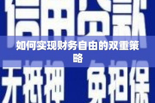 石鼓如何实现财务自由的双重策略