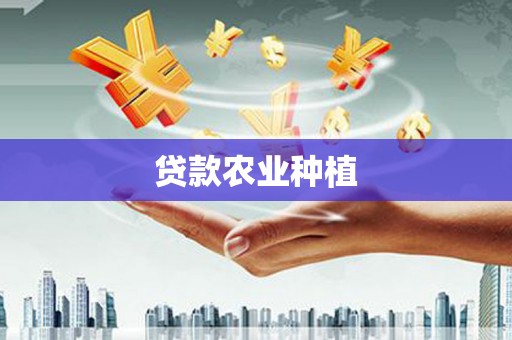 石鼓贷款农业种植