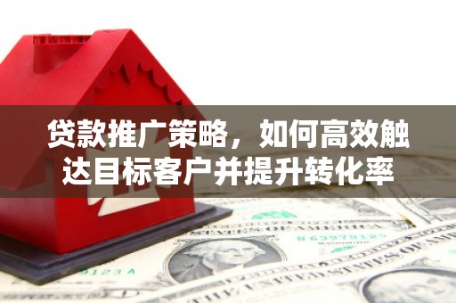 石鼓贷款推广策略，如何高效触达目标客户并提升转化率
