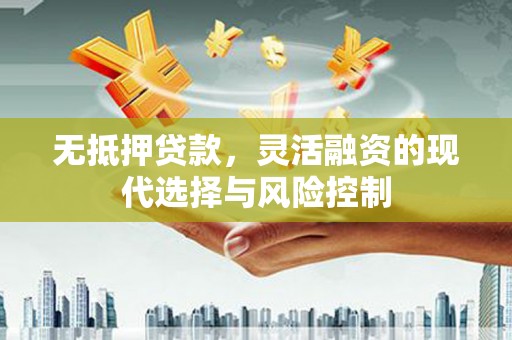 石鼓无抵押贷款，灵活融资的现代选择与风险控制