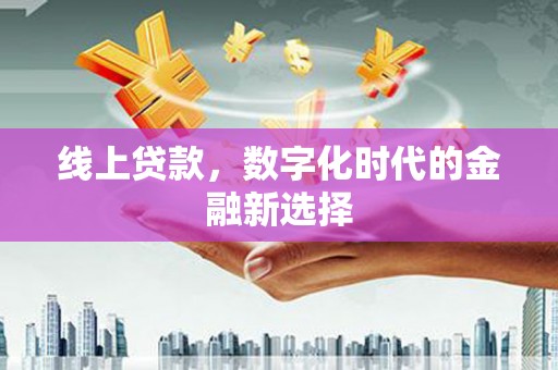 石鼓线上贷款，数字化时代的金融新选择