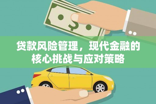 石鼓贷款风险管理，现代金融的核心挑战与应对策略