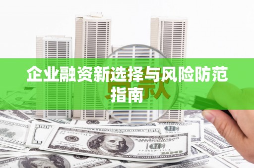 石鼓企业融资新选择与风险防范指南