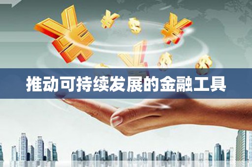 石鼓推动可持续发展的金融工具