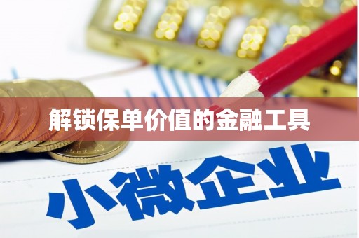 石鼓解锁保单价值的金融工具