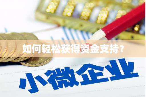 石鼓如何轻松获得资金支持？